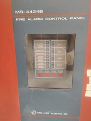 Fire Lite MS-4424B Fire Alarm Control Panel Complete. Preowned