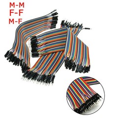 120PCS Multicolor Breadboard Cables Kit Male-Male Male-Female Female-Female