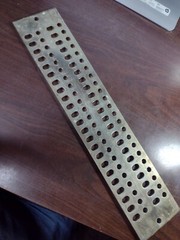 allG TINNED-COPPER GROUND BAR 1/4″ x 4″ x 20″ BUSBAR 3/8″ STUD HOLES NEW NO BOX