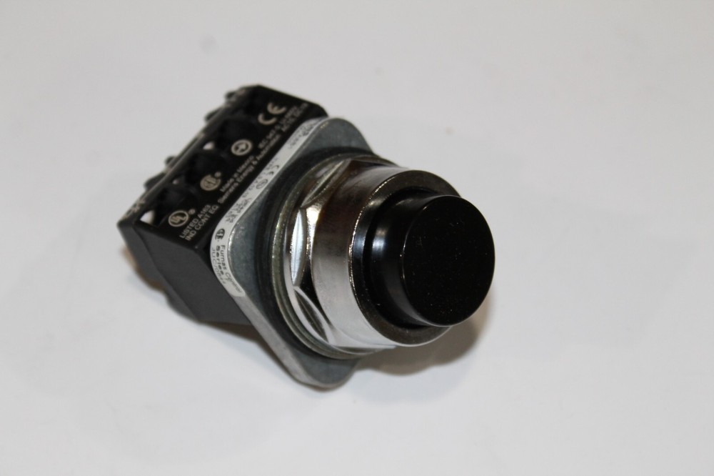 Siemens 52PA8B1A, Push Button Operator, Extended Cap, Black, 1NO-1NC