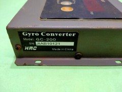 HMC GC-200 M1004589 Gyro Converter GC200 Marine Item Tested Working