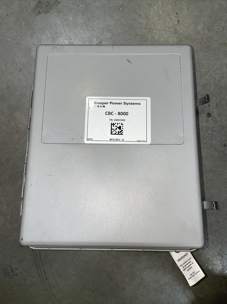 New Cooper Power Systems CBC-8000 Capacitor Bank Control @1A