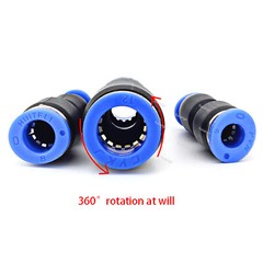 Pneumatic Push in Reducing Connectors,Metric Push Fit Reducers Full Range 4-16mm