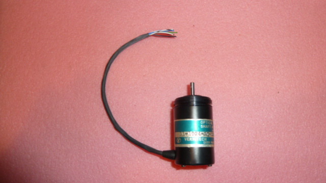 VERNITECH OPTICAL INCREMENTAL SHAFT ANGLE ENCODER MODEL VOL- 11-1024-AQ-LD5-2L2