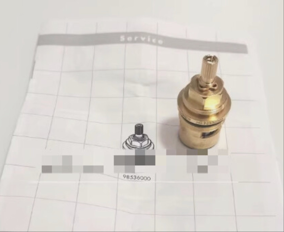 qty1 for Shower faucet accessories 98536000 switch valve core @106