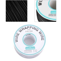 0.25mm WiRe Wrapping Single Wire Core Strand 30AWG Cable 250meter Black❀