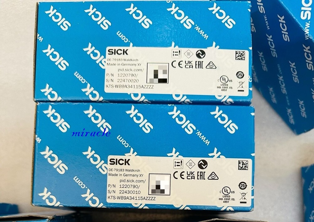 KTS-WB9BA34115AZZZZ 1220790 brand new SICK KTS-WB9BA34115AZZZZ Colour coded sens
