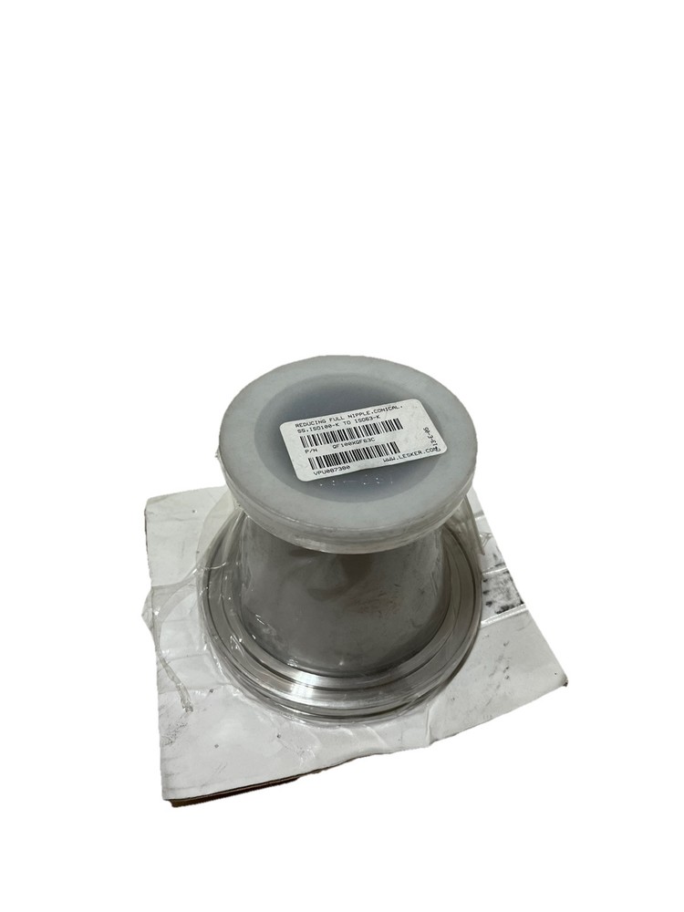 LESKER SS QF100XQF63C Reducing Full Nipple, Conical NEW IN PACKAGING