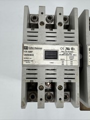Cutler-Hammer C825HN10, 120 Amp, Reversing Contactors w/ C321KM30 Interlock