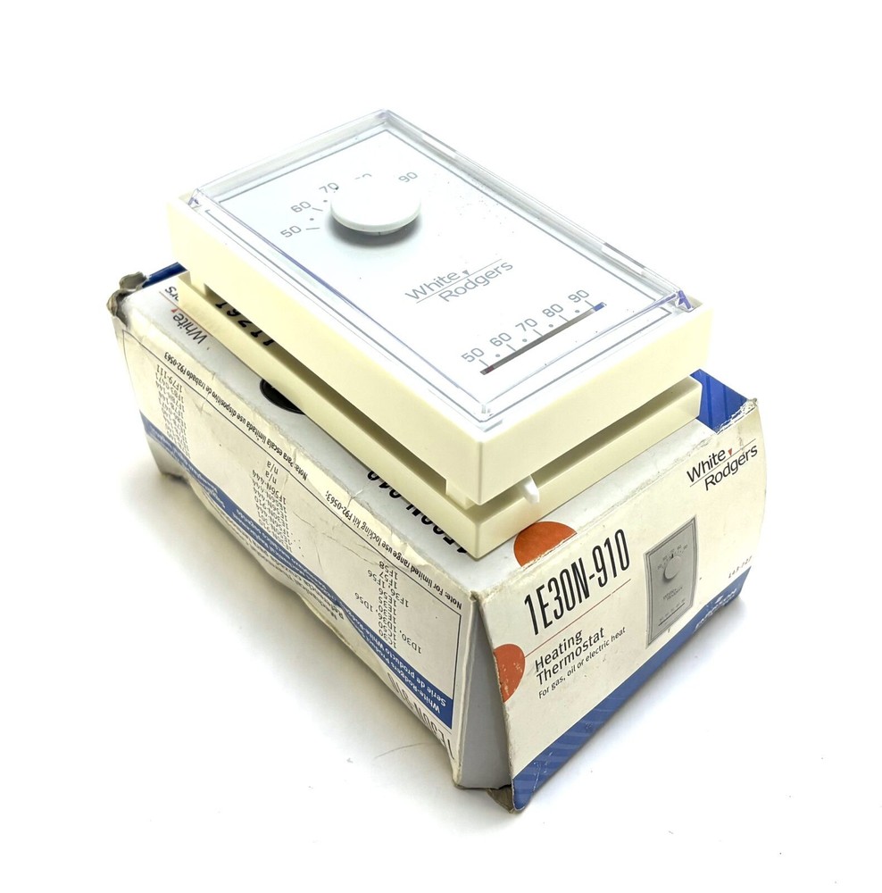 White Rodger, 1E30N-910 Heating Thermostat (New In Box)