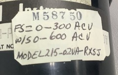 Crompton Instruments 0-600AC Volts Current/Voltage Meter 215-02-VA-PZSJ (b468)