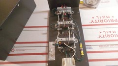 Custom electrical enclosure with Hubbell receptacles 12″ x 6″ x 5-1/2″