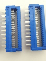 Lot of 3 Amphenol ICC 69830-020LF Double Row PCB Connectors 20 Position
