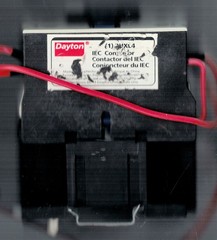 Dayton 2UXL4 IEC Magnetic Contactor, Coil: 240V / nema 12 start stop encloser