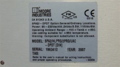 USED Moore Industries SPA2/HLPRG/2PRG/UAC-DPDT Programmable Alarm Module
