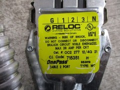 Reloc Onepass Cable 715351 OC2 277 12/4G 21 M5 277V Length: 21FT *Box of 5* New