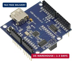USB Host Shield for Arduino UNO MEGA ADK Compatible for Android ADK DIY MAX3421