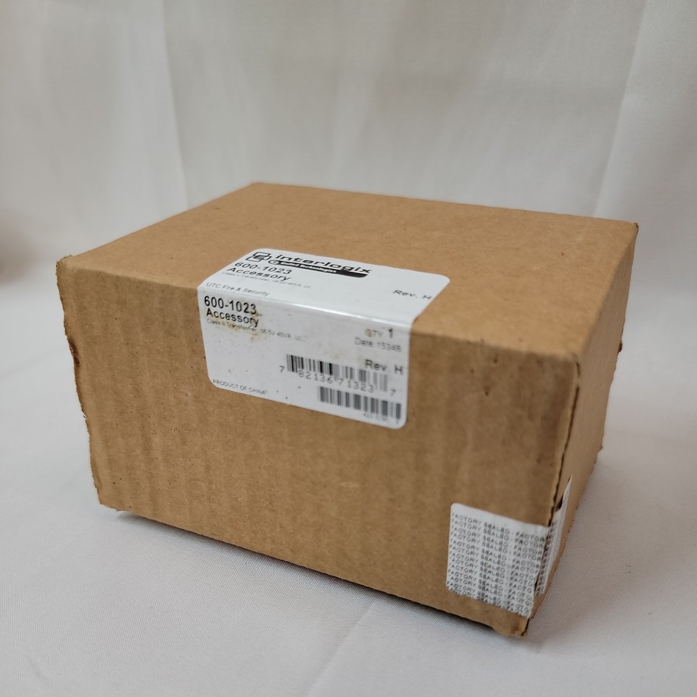 Interlogix 600-1023 Class 2 Transformer, 16.5V 40VA