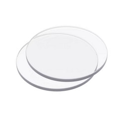 Round JGS2 Quartz Glass Sheet – Φ 3mm – Φ 150mm Various Size Options