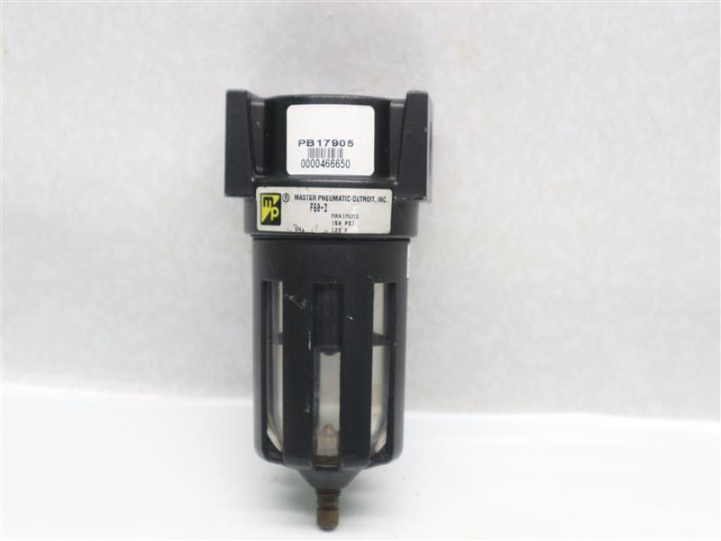 Master Pneumatic-Detroit F60-3 F603 Filter Lubricator 30 Days Warranty