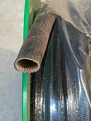 125′ Roll of Natvar SRG-200 3/8″ Grade Silicone Rubber Coated Sleeving 600V 200°