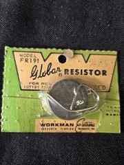 workman electronics globar resistor model fr191