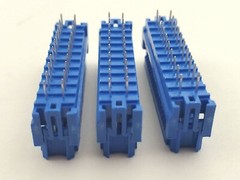 Lot of 3 Amphenol ICC 69830-020LF Double Row PCB Connectors 20 Position