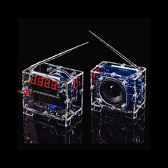 TEA5767 Radio DIY Kit FM Digital Radio Electronic DIY Soldering Kit Kids Gift