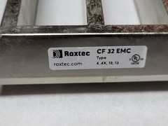 ROXTEC ECF0000320035 CF 32 EMC CAST ALUMINUM NICKEL PLATED CABLE TRANSIT NIB