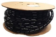 Panduit Weather-Resistant Polyethylene Black Spiral Wrap 100′ x 1″ T100F-C0 NOS