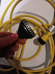 Parker Compumotor 71-015886-11 Servo Motor Encoder Feedback Cable, 11′ 18-Pin MS