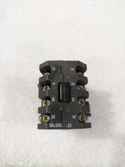 KLOCKNER MOELLER DIL 00L-22-NA 24V 60HZ AWG 14 AWG 12 300VAC