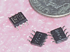 3 TI LM311 SINGLE FAST DIFFERENTIAL COMPARATOR ±18V/36V SOIC 8-PIN 50MA SMT SMD