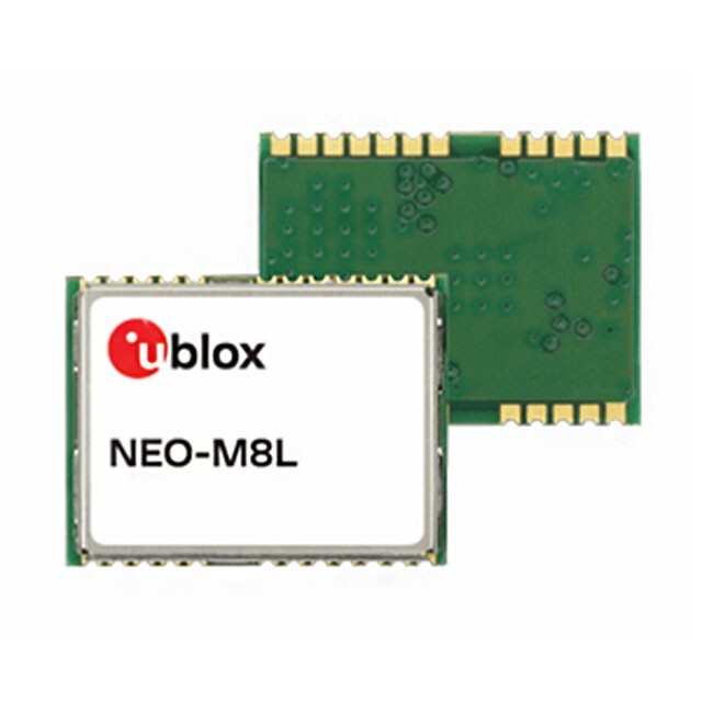 (1 PC) NEO-M8L-06B U-BLOX RF RCVR GNSS/GPS 1.575GHZ 24LCC