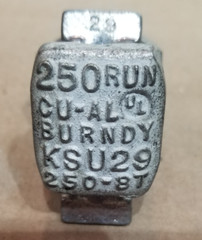 Burndy KSU29, Tin Plated Copper, Universal, Mechanical Split Bolt Connector, 1pc