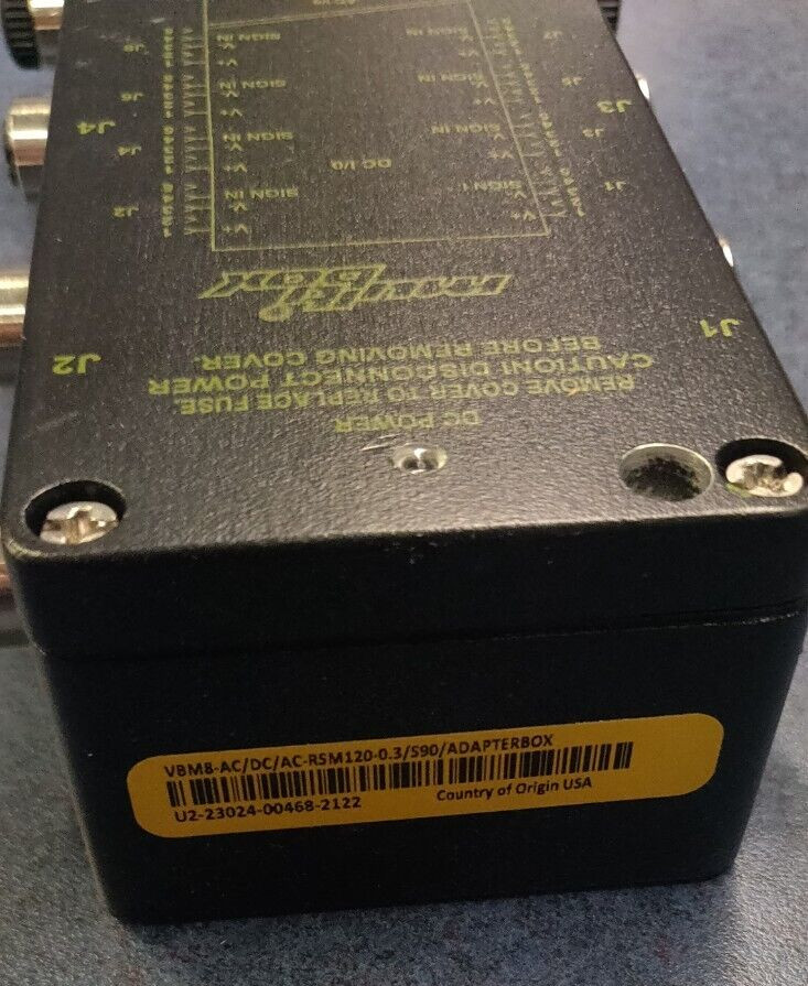 TURCK – VBM8-AC/DC/AC-RSM120-0.3/S90/ADAPTERBOX (ID # U2-23024)