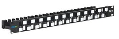ICC PATCH PANELBLANKCAT 6A UTP24PORT1RMS IC107PPU6A UPC 633758032360