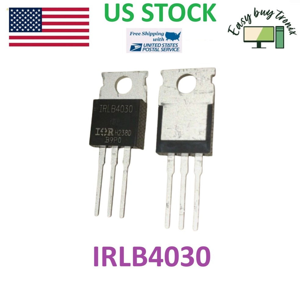 10Pcs IRLB4030 IRLB4030PBF TO-220 US Stock Fast Free Shipping