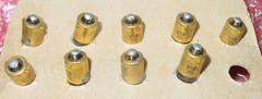 9 Vintage GE NE-51 Glow Lamps General Electric Radio Panel Neon Pilot Bulbs Lot