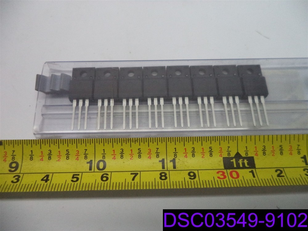 Qty = 1 Pack of 8: Semiconductors P/N FDPF10N50FT