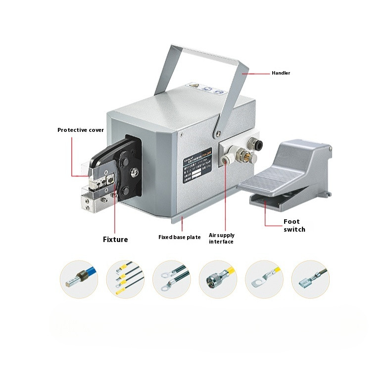 FEK-50L Pneumatic Crimping Machine Tools for Crimp 6-70mm2 SC/TO Terminals