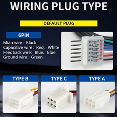 AC Motor Speed Controller Digital Display UX52 Forward Reverse 400W 50-60Hz