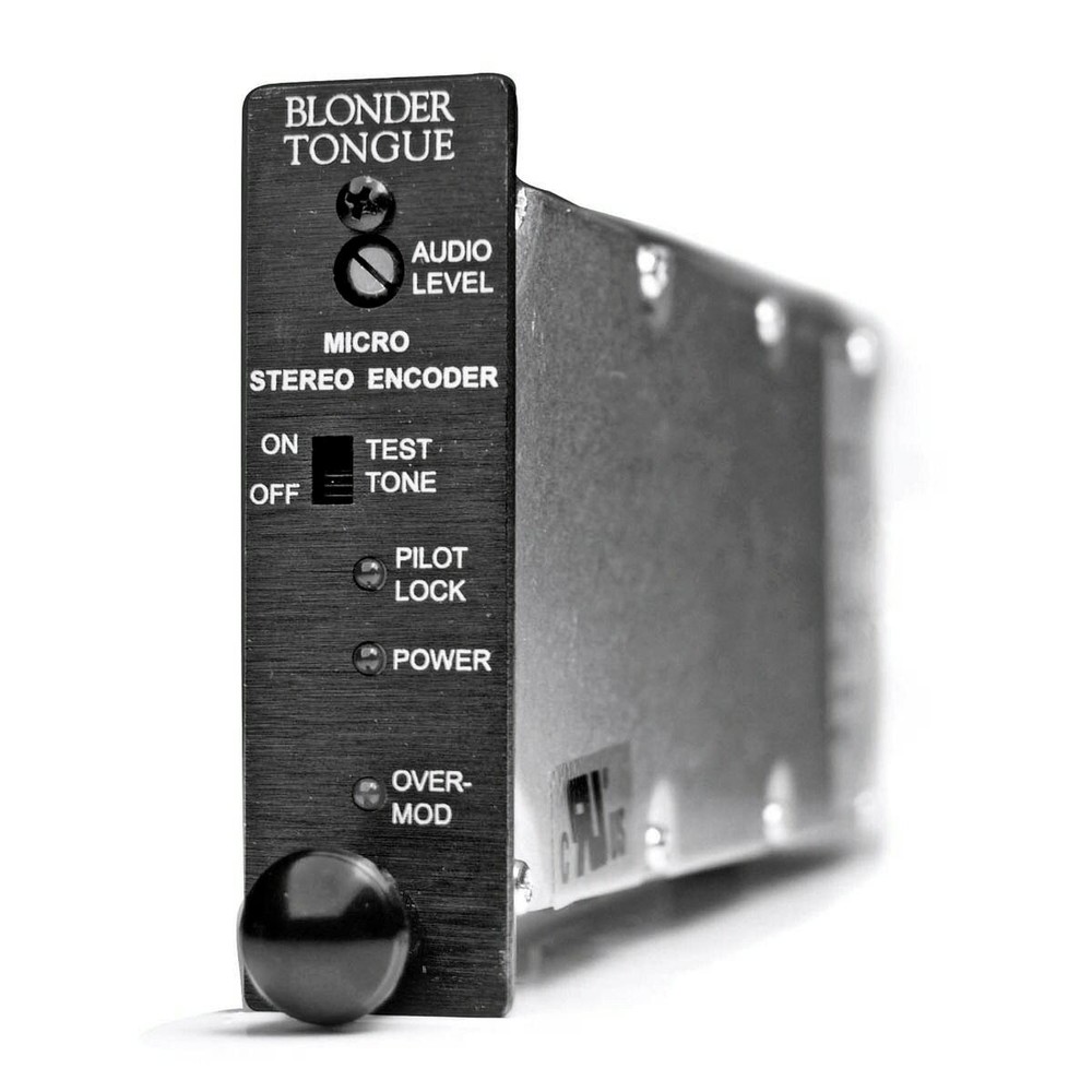 Blonder Tongue HE-12 and HE-4 Series Micro Stereo Encoder (MISE)