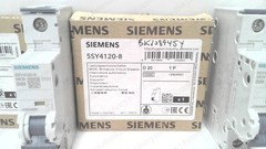 SIEMENS 5SY4120-8 MCB D20 – PACK OF 2, CIRCUIT BREAKER, NEW #352744