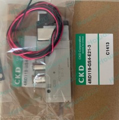 1/piece 4RD119-GS4-E21-3 CKD Solenoid Valve New