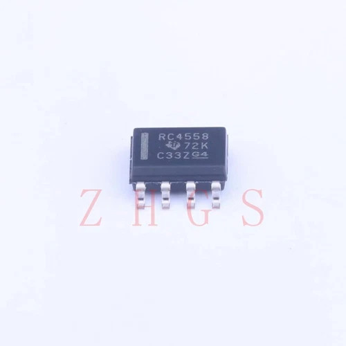 10PCS RC4558DRG4 RC4558 TI SOIC-8 OPAMP IC STOCK