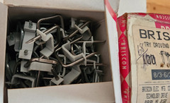 BRISCON SN300I INSULATED CABLE STAPLES 8/3-6/3 S.E. CABLE LOT OF 168