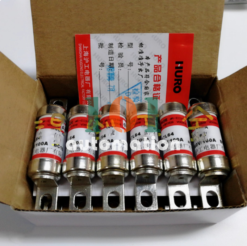 QTY:10 NEW FOR Fast fuse RSG17L64 RGS4 660V 690V 100A 35A 40A 63A 80A 110A