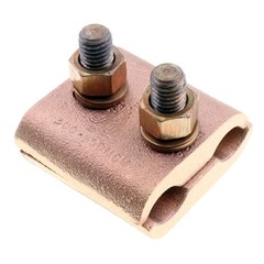 PENN-UNION GJ-4 BRONZE GROUND CLAMP CONNECTOR, FOR CU 300MCM-500MCM