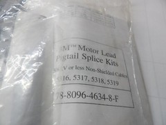 3) NEW 3M MOTOR LEAD PIGTAIL SPLICE KIT # 5317